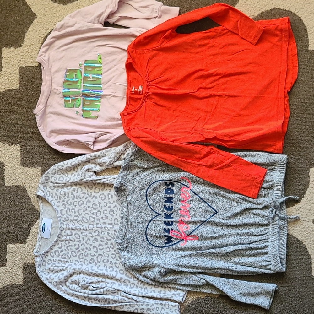 Girls size 5 long sleeve bundle